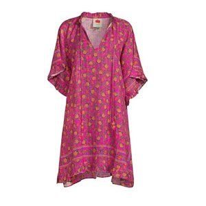 FARM Rio Pink Floral Swim Coverup